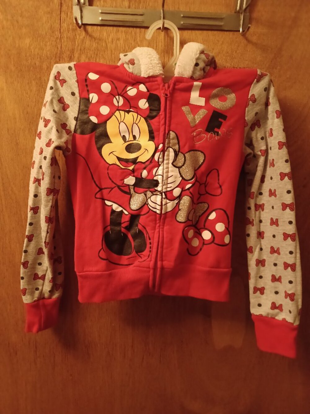 Disney Minnie Girls Jacket With Hood
